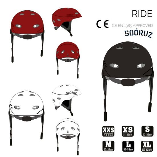 Helmet RIDE - Water CE-EN1385 - été 22