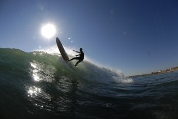 BlackWings 9'1 LONGBOARD ALROUND Epoxy Cristal Clear