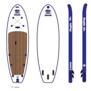 PLANCHE DE STAND UP PADDLE GONFLABLE ISUP  DINGHIE 10'6" PACK
