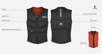 Gilet d'impact Frontzip Foil/Kite/Wind