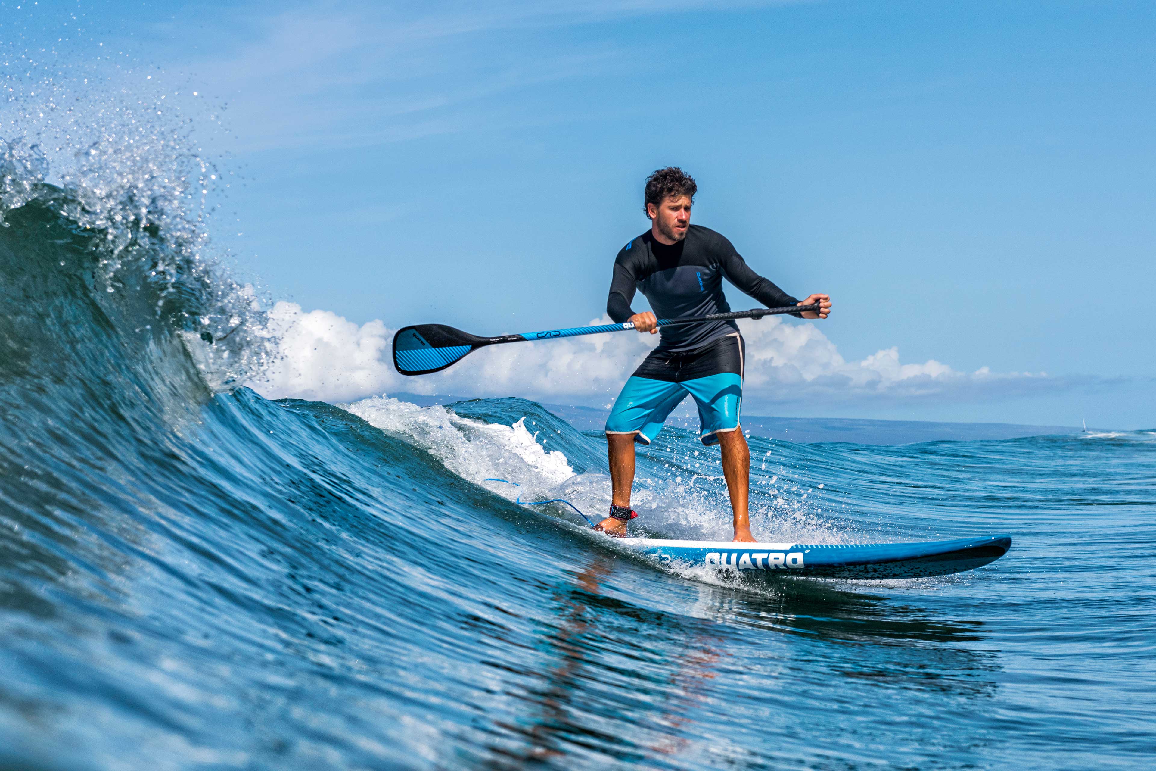 Paddle Quatro Glide AllRound Thruster/Quad