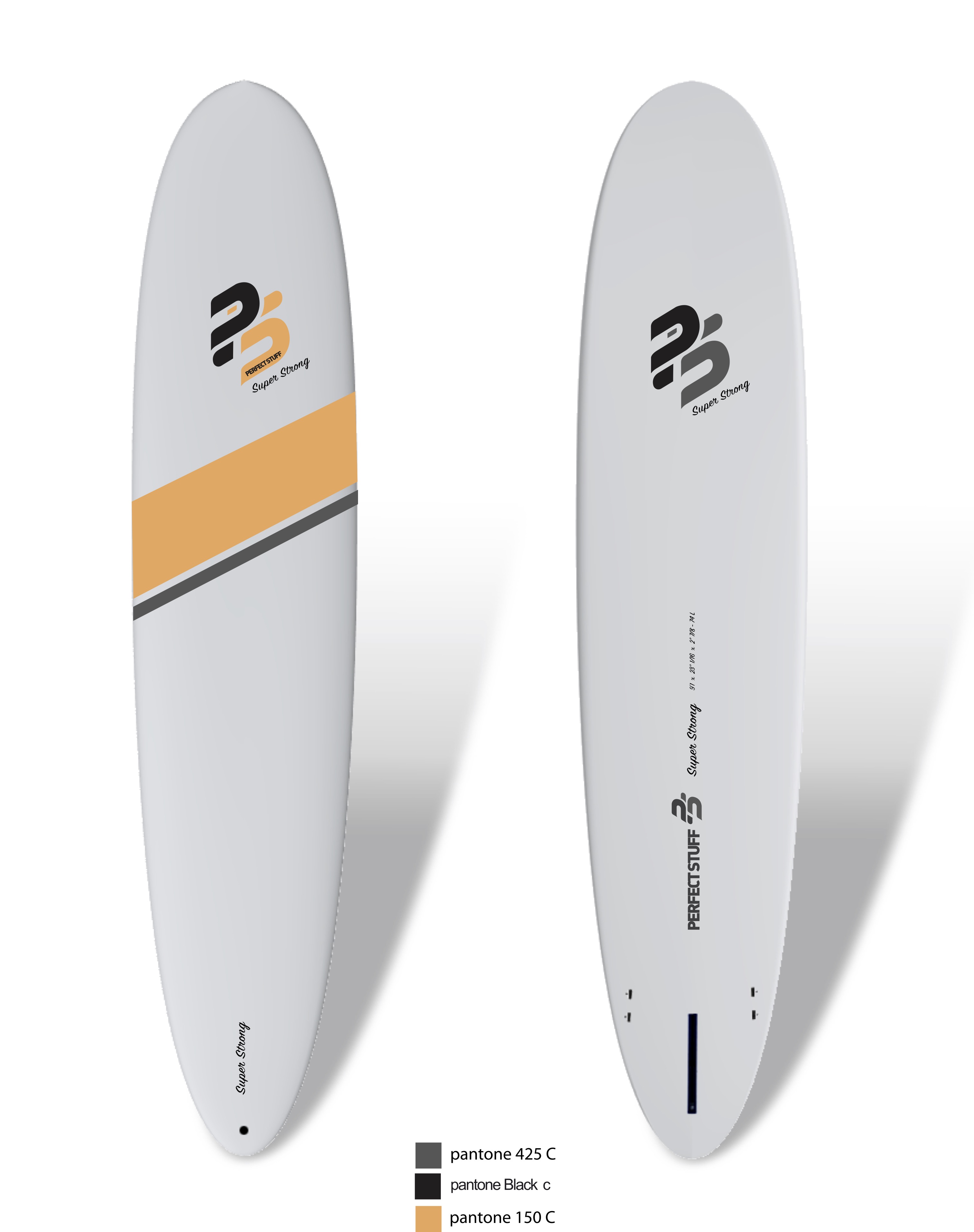 Perfect Stuff Longboard 9'1" SUPERSTRONG EPOXY/SANDWICH PVC