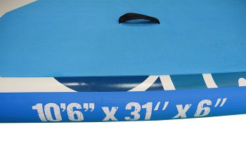 SUP gonflable AIRVOLT ALROUND FAMILY 10'6" X 31" X 6" - pagaie alu 3 parties incluse