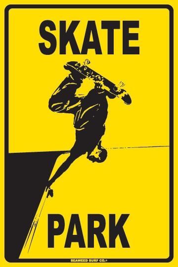 PLAQUE SKATE PARK