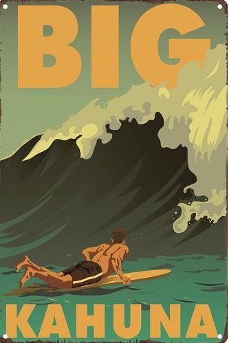 PLAQUE BIG WAVE