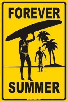 PLAQUE FOREVER SUMMER 