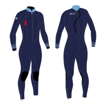 OCEAN STEP WOMEN 4/3 STEAMER DUAL ZIP