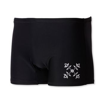 Boxer de bain uni avec logo O1MEZZI