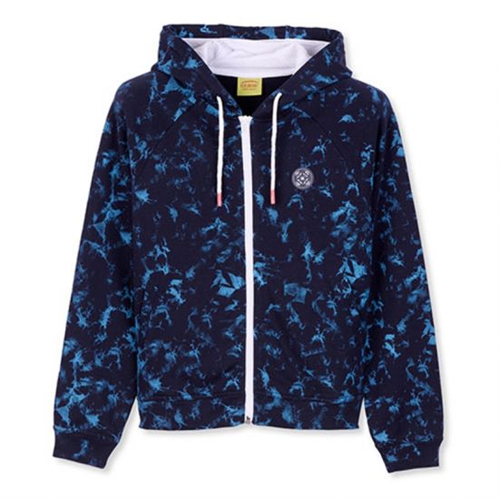 Hoodie zippé imprimé SIMONE