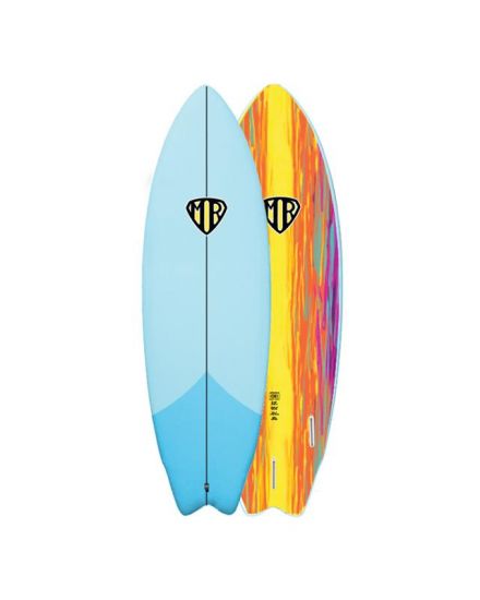 MR Epoxy Twin Fin Softboard