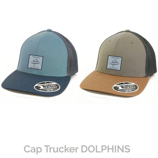 cap baseball trucker contrasted DOLPHINS